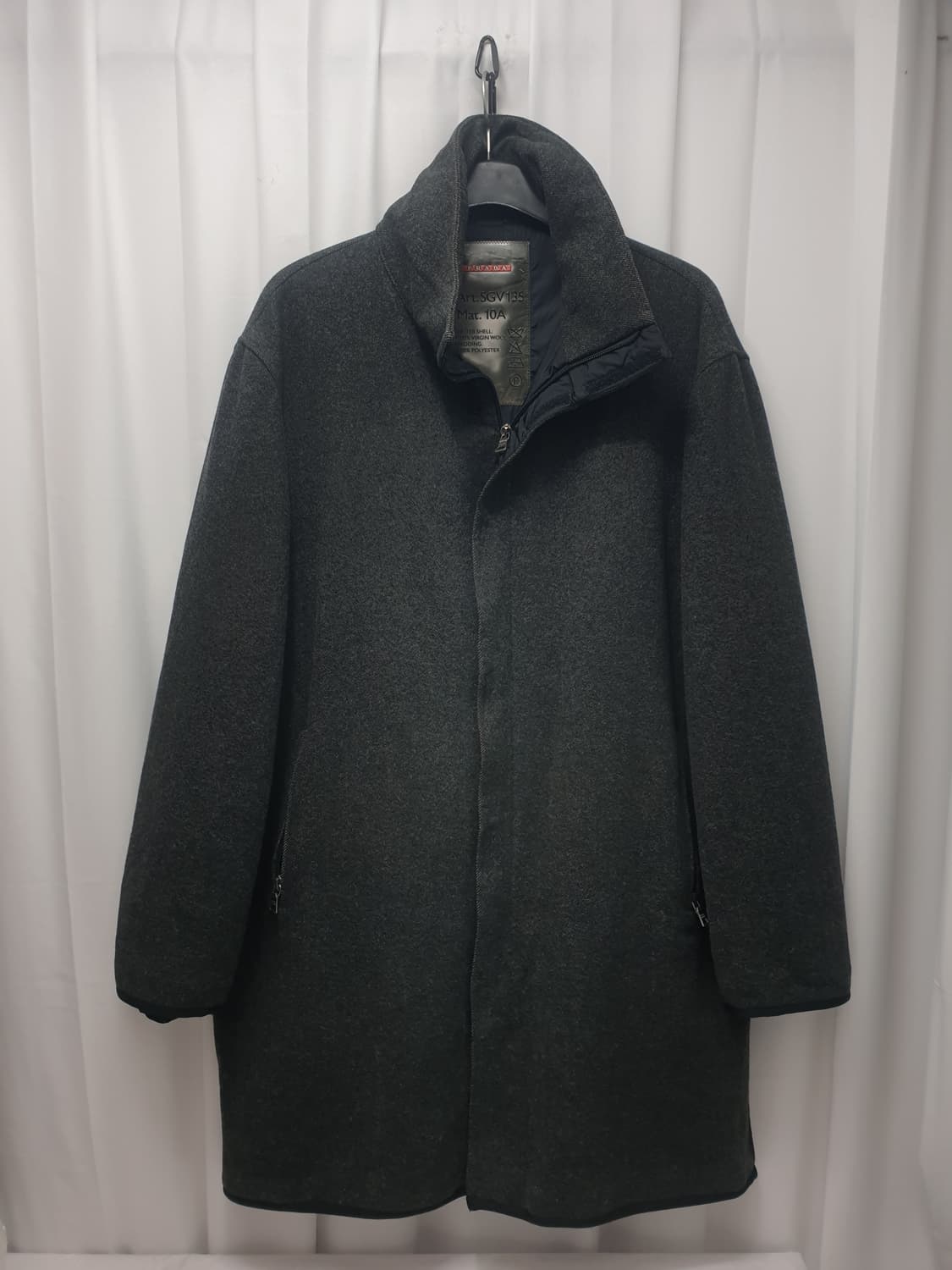 1990s-2000s 프라다 버진울 코트 52 상품이미지2