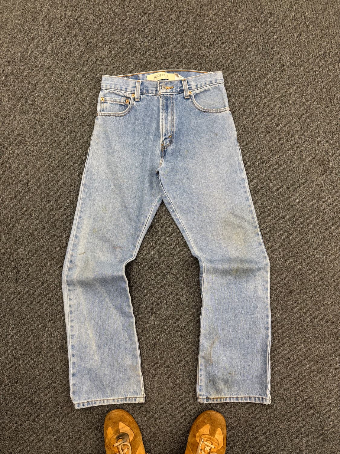 리바이스517 여성 부츠컷 연청 데님팬츠 상품이미지1