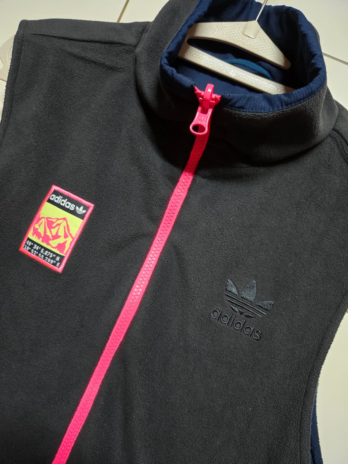 아디다스 리버시블 멀티컬러 후리스 조끼집업 상품이미지7