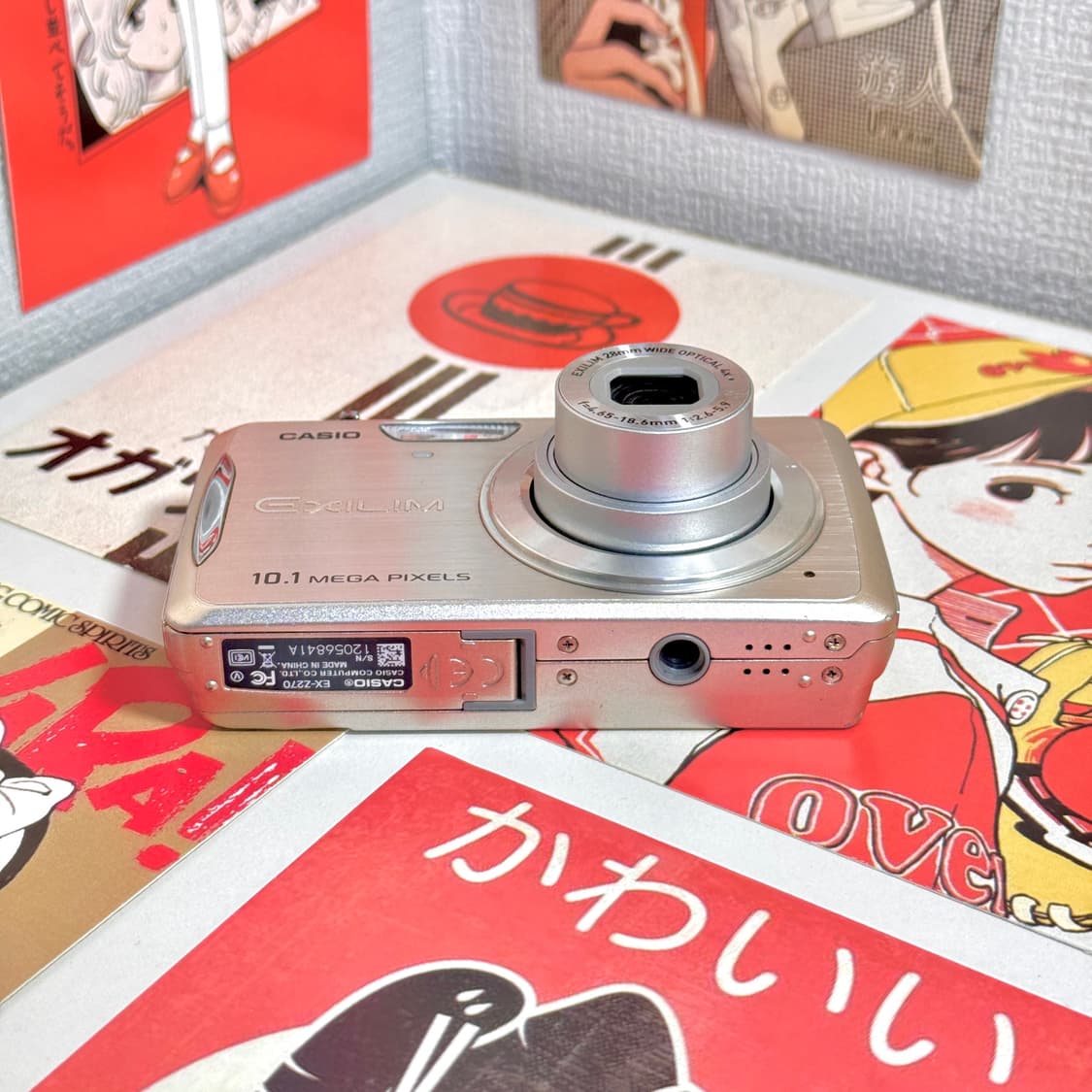 카시오 엑슬림 EX-Z270 실버 빈티지디카 상품이미지4