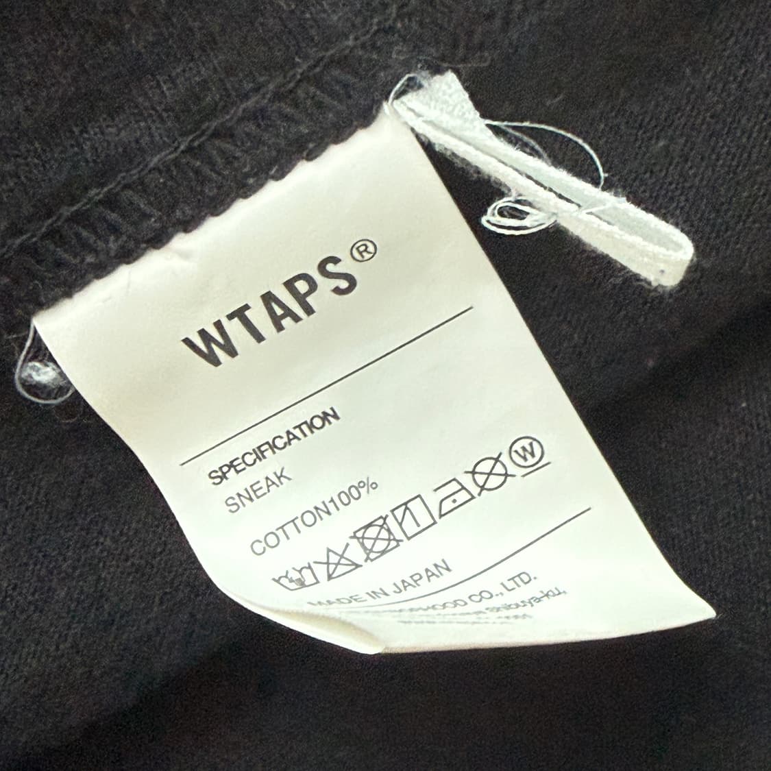Wtaps RANSOM 22SS 블랙 03 더블탭스 반팔 티셔츠 상품이미지6