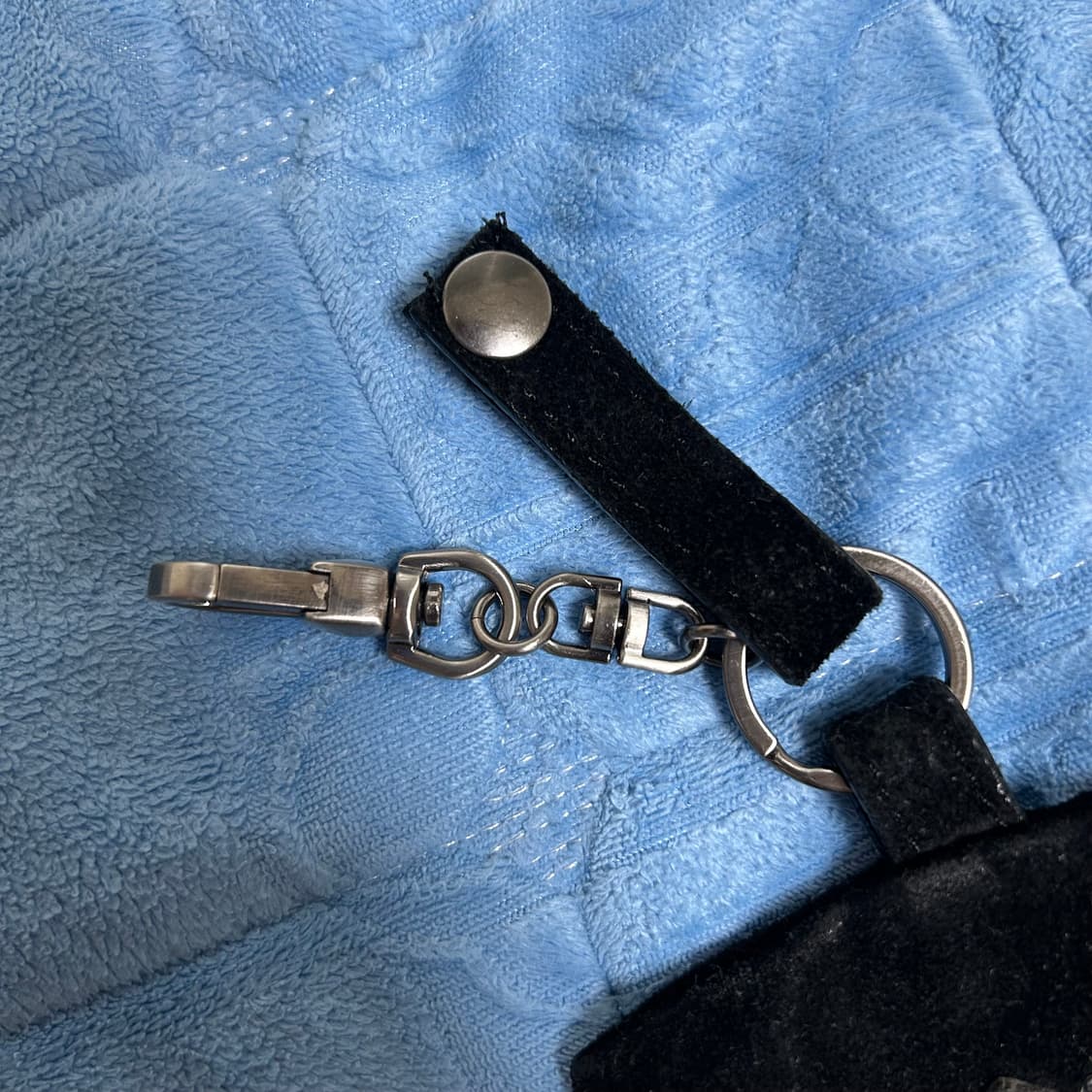 (OS) 폴리테루 아가일 카드 지갑 월렛 블랙 상품이미지5