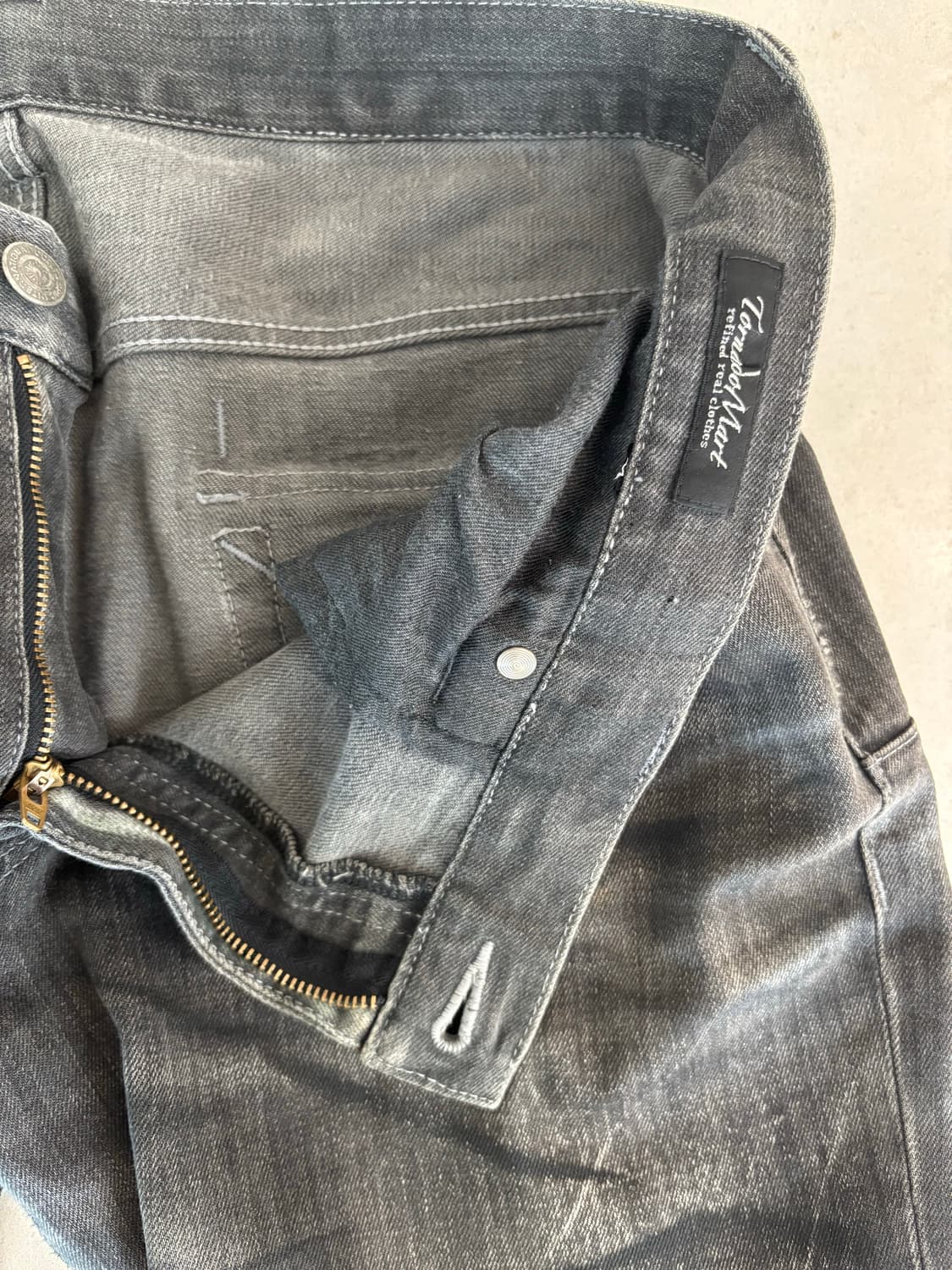 Tornado mart washed bootscut denim 상품이미지3