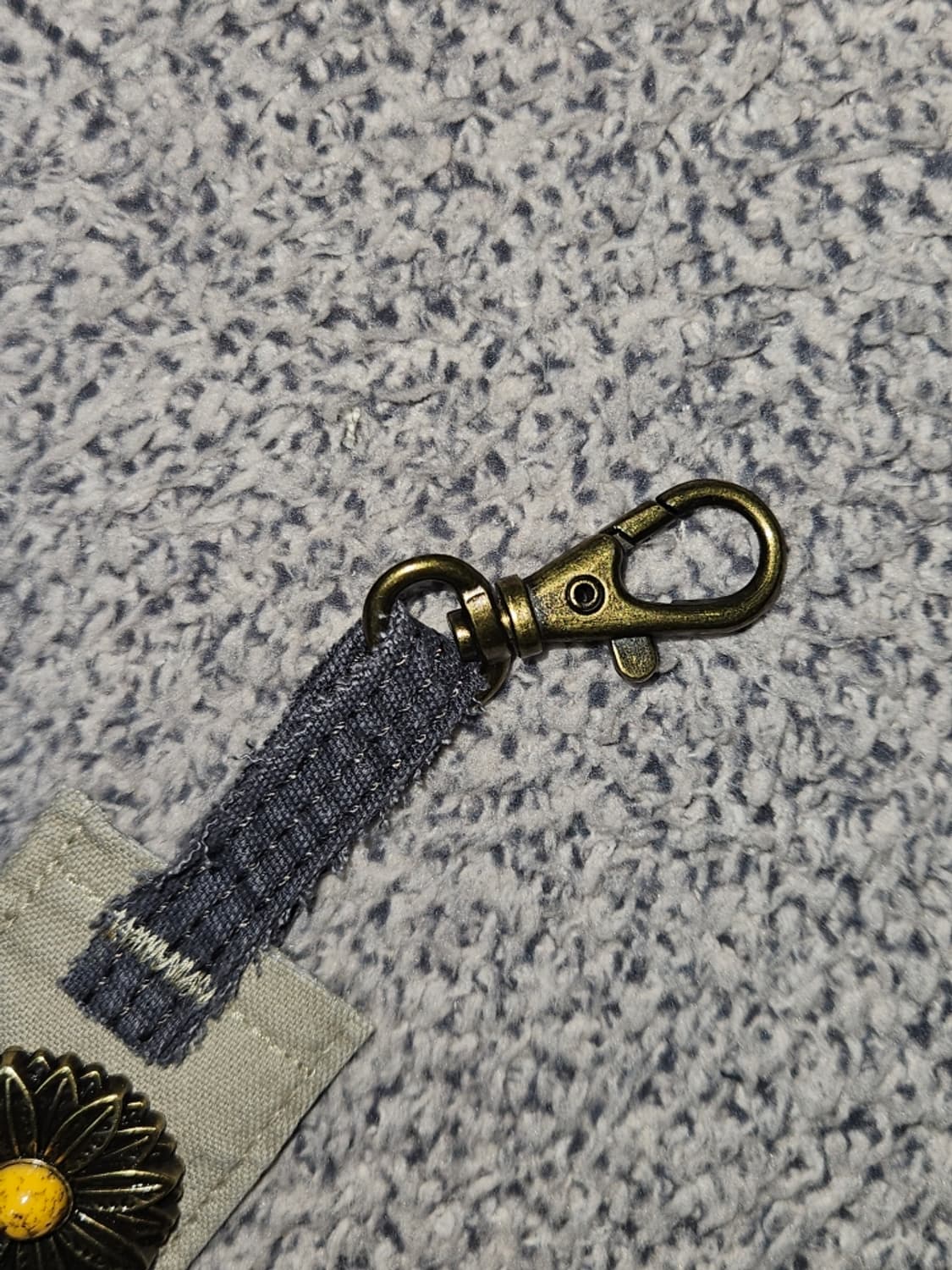 칼하트 버튼 핸드메이드 커스텀 카라비너 키링 / 11904 상품이미지3