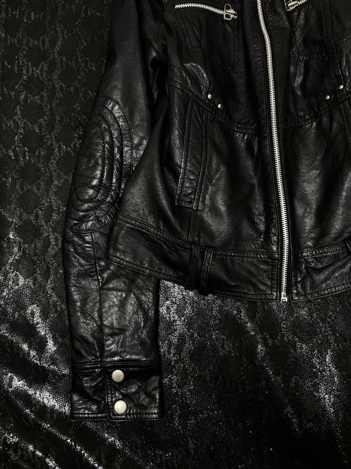 “Vintage”00’s RockChic Mood ShellLeather 상품이미지3