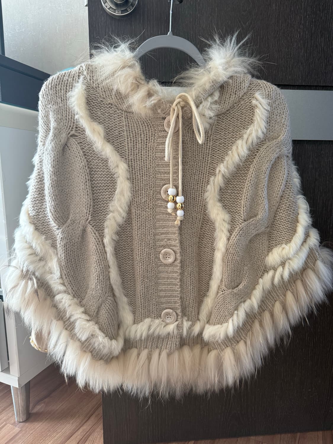 빈티지 케이프 슬리브 쿠루미깔 코디 세트  상품이미지1