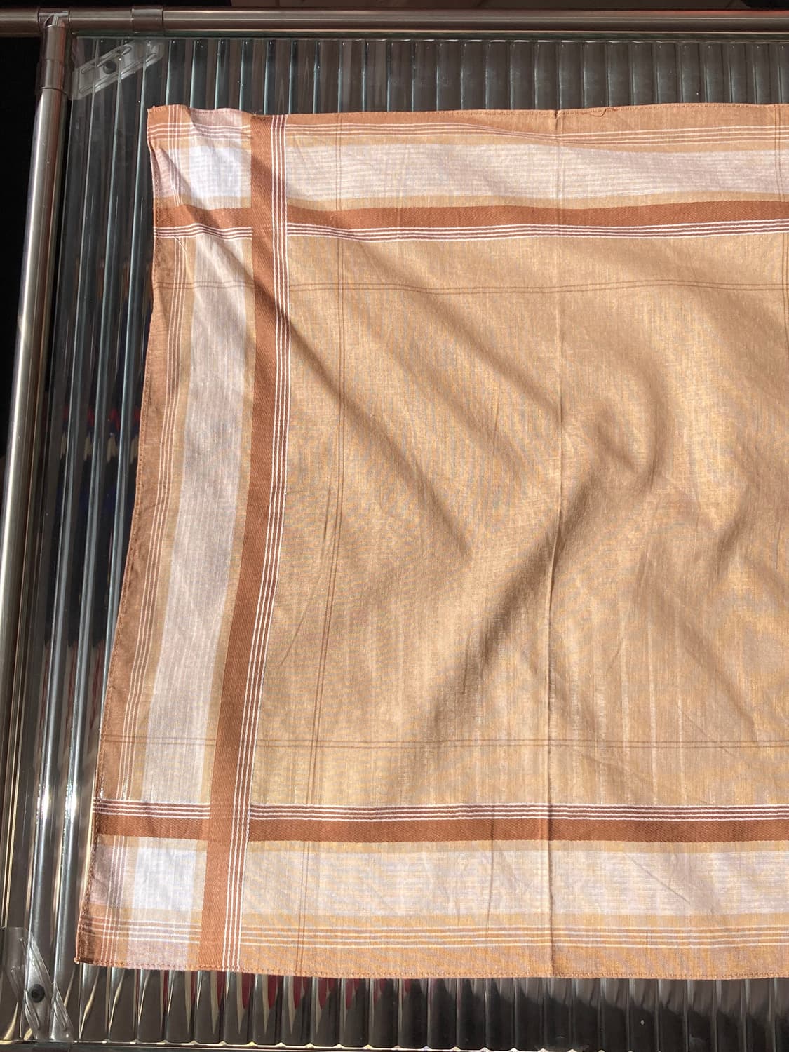 빈티지 에스닉 브라운 손수건 상품이미지4