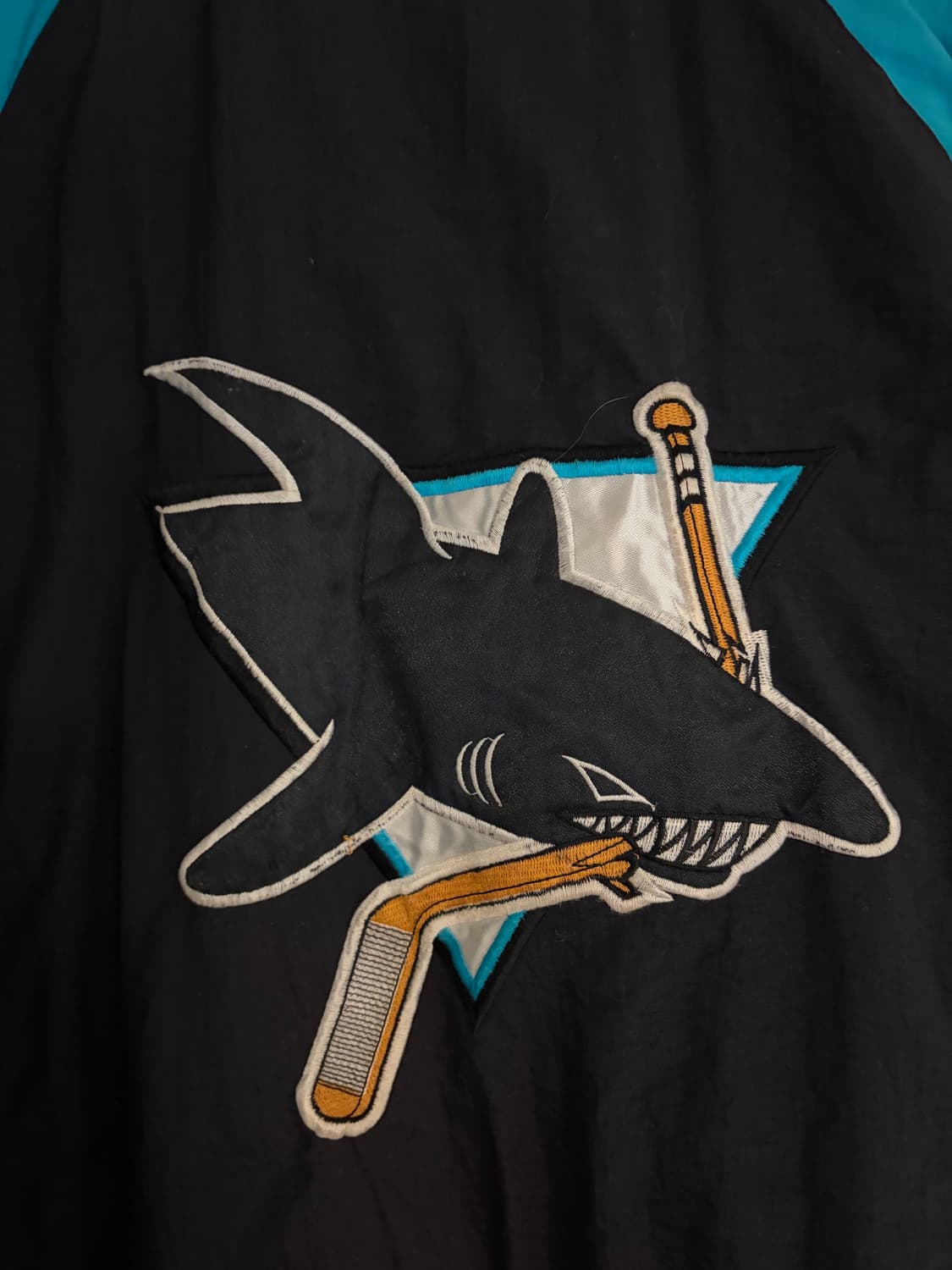 90s Starter San jose Sharks Jacket 상품이미지5