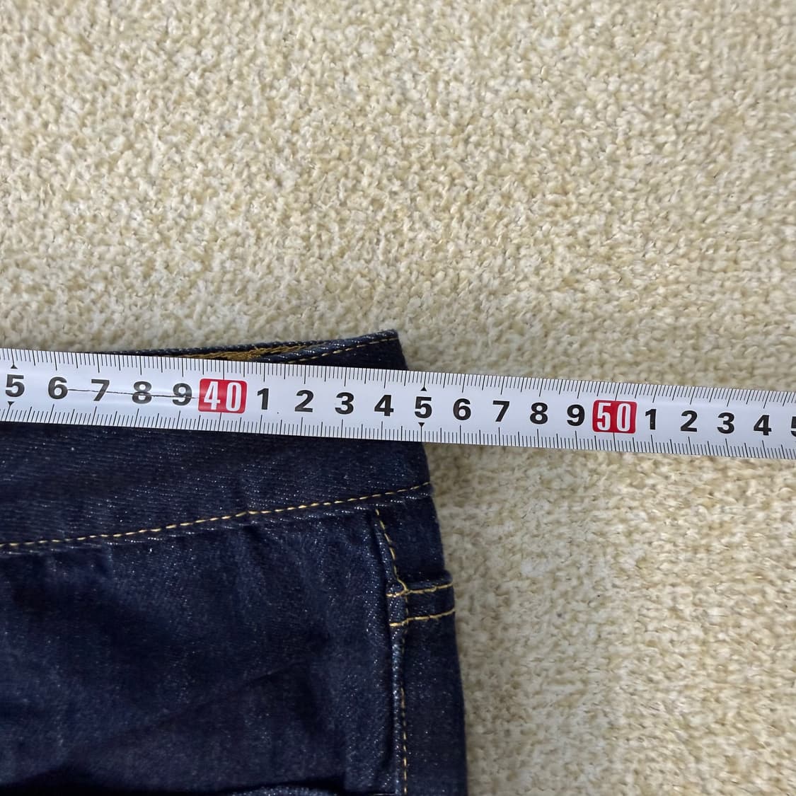 50 페이탈리즘 와이드 데님팬츠 0121T2 상품이미지7