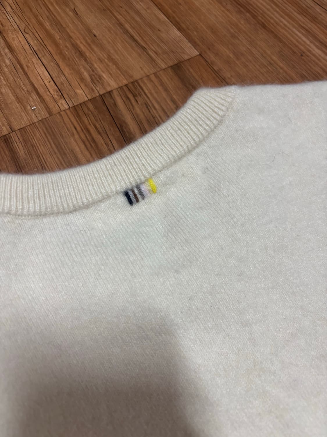 익스트림 캐시미어 캡숄더 니트 상품이미지4