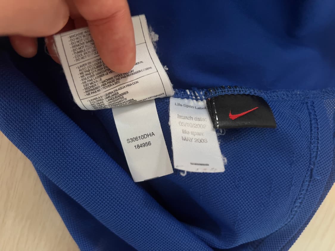 02/03 맨체스터 유나이티드 써드 어센틱 긴팔 베컴 유니폼 상품이미지3