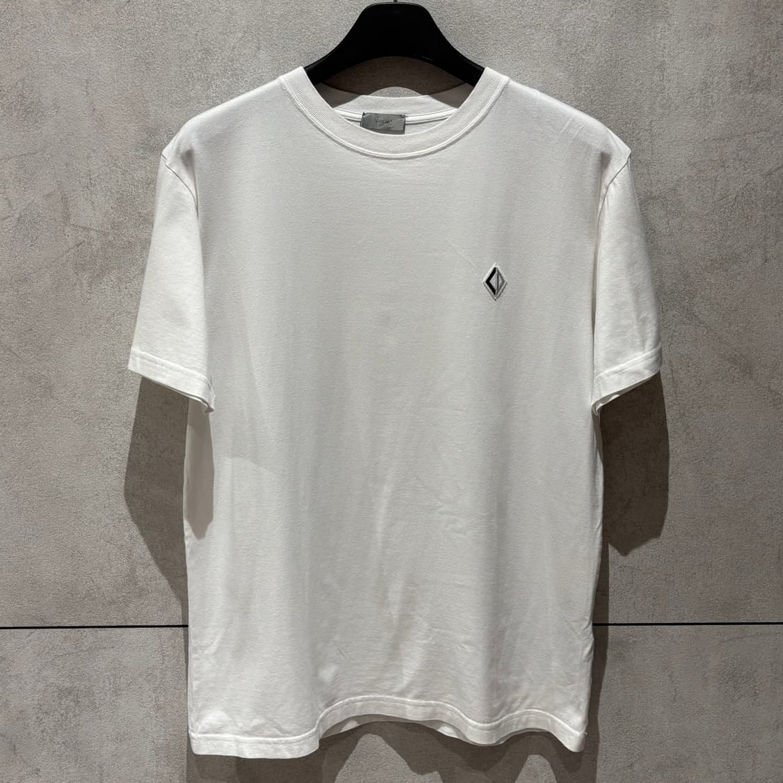 A+ / S (95) 디올 다이아몬드 반팔티 화이트 상품이미지1