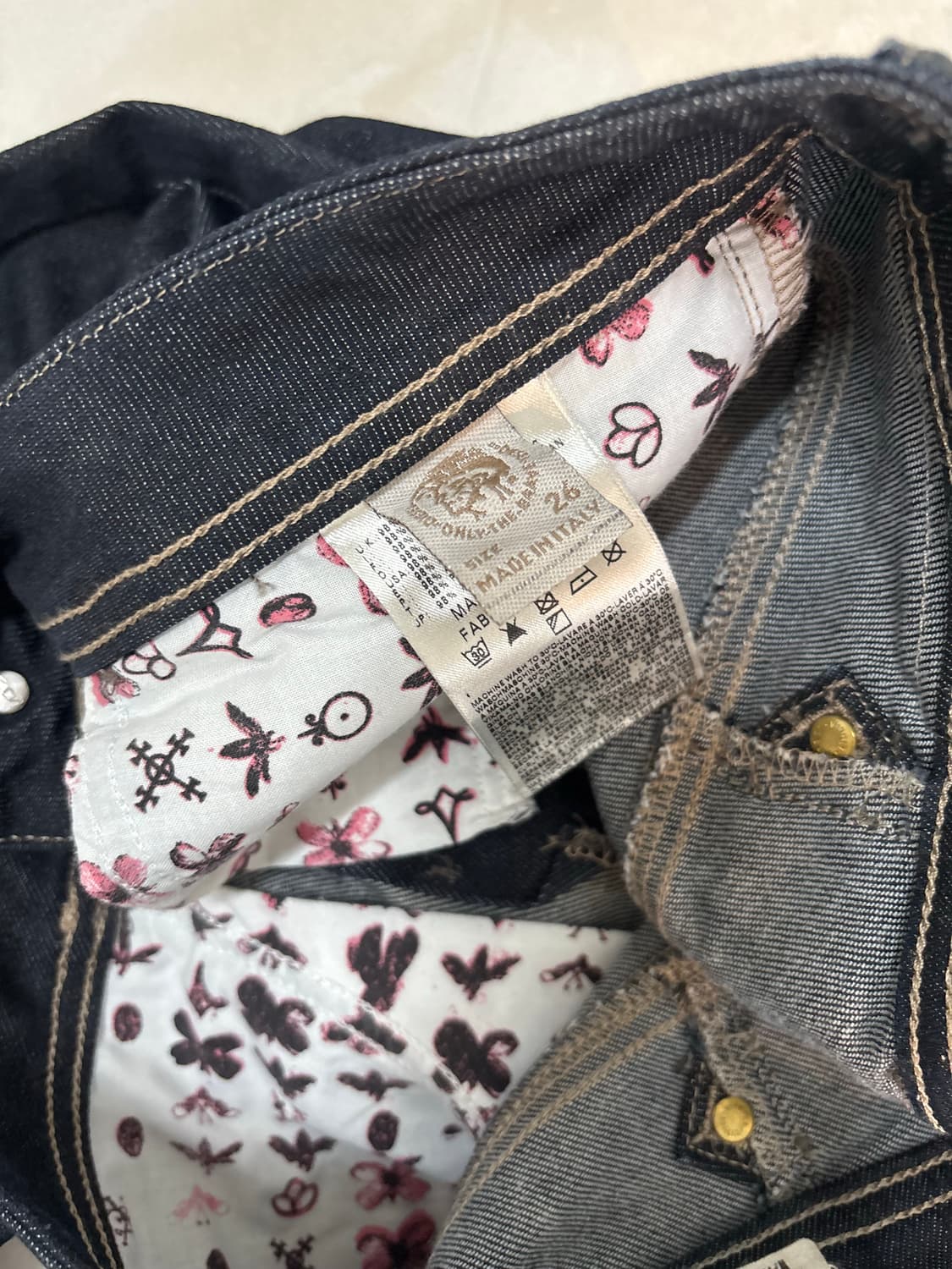 디젤 Diesel Skinny Denim Pants 상품이미지3