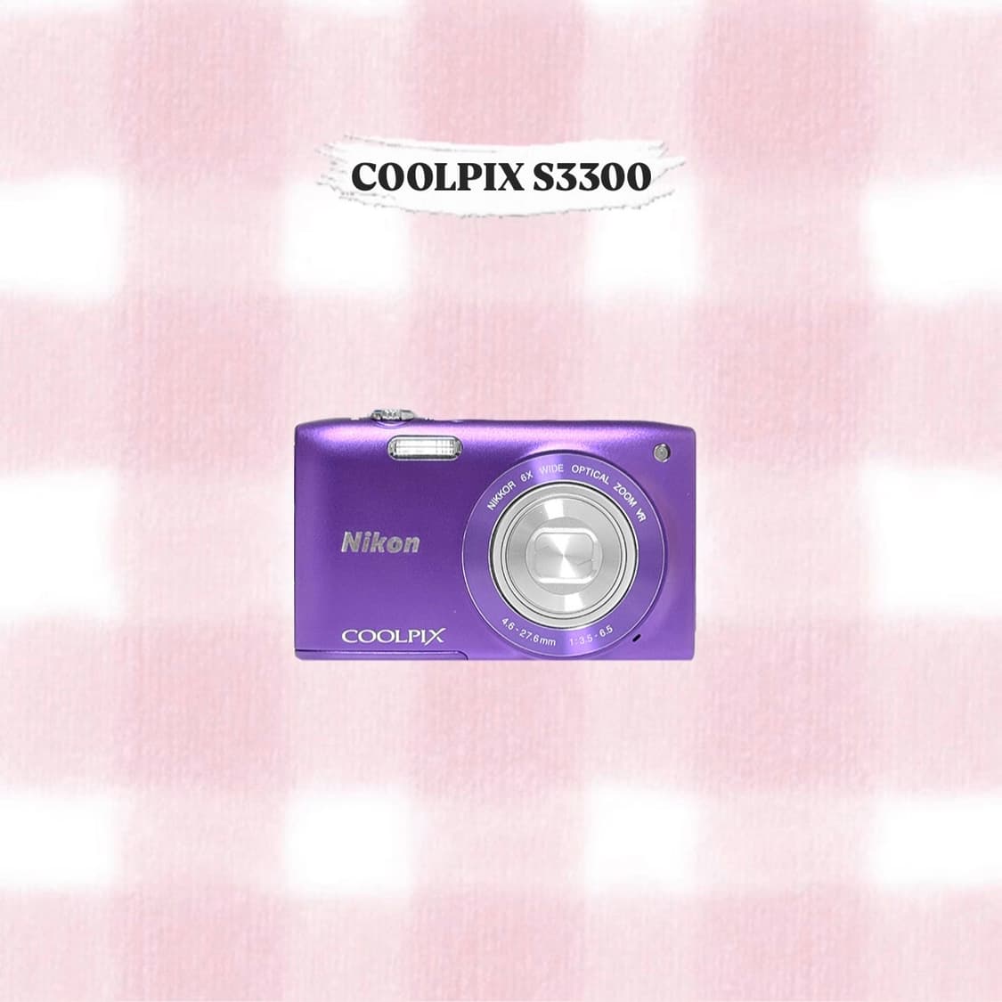 니콘 쿨픽스 S3300 퍼플 빈티지디카 상품이미지1