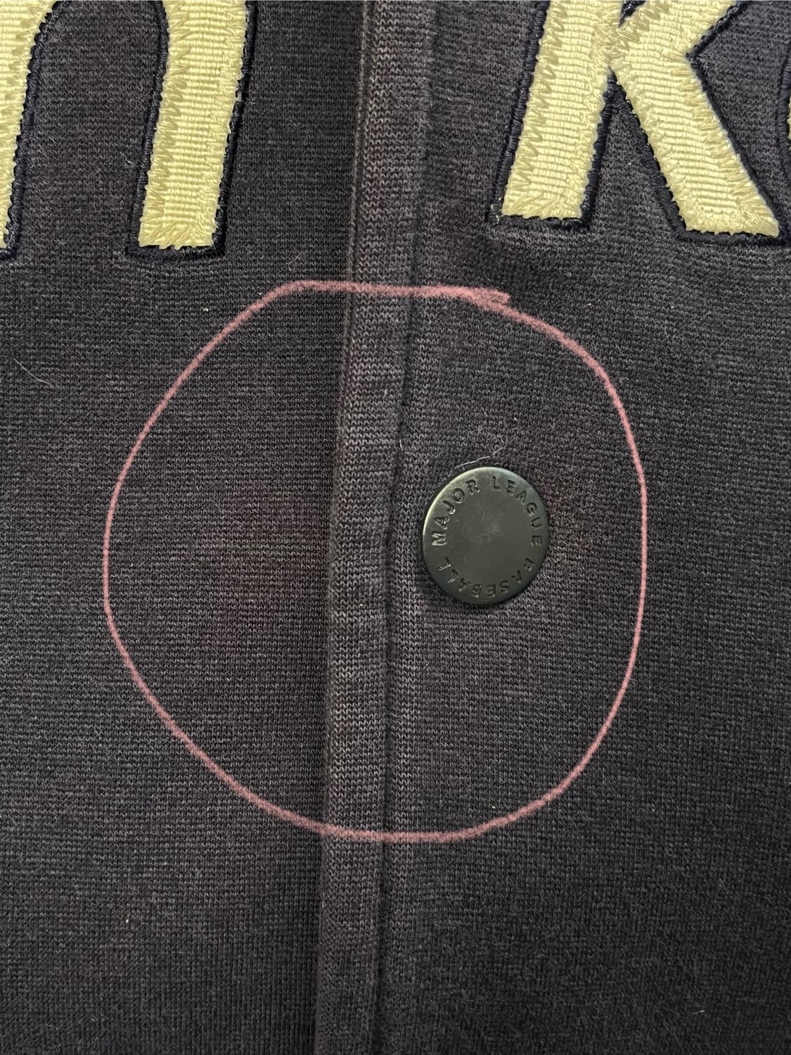 엠엘비 양키스 바시티 스타디움 자켓 네이비 95 #csz2733  상품이미지6