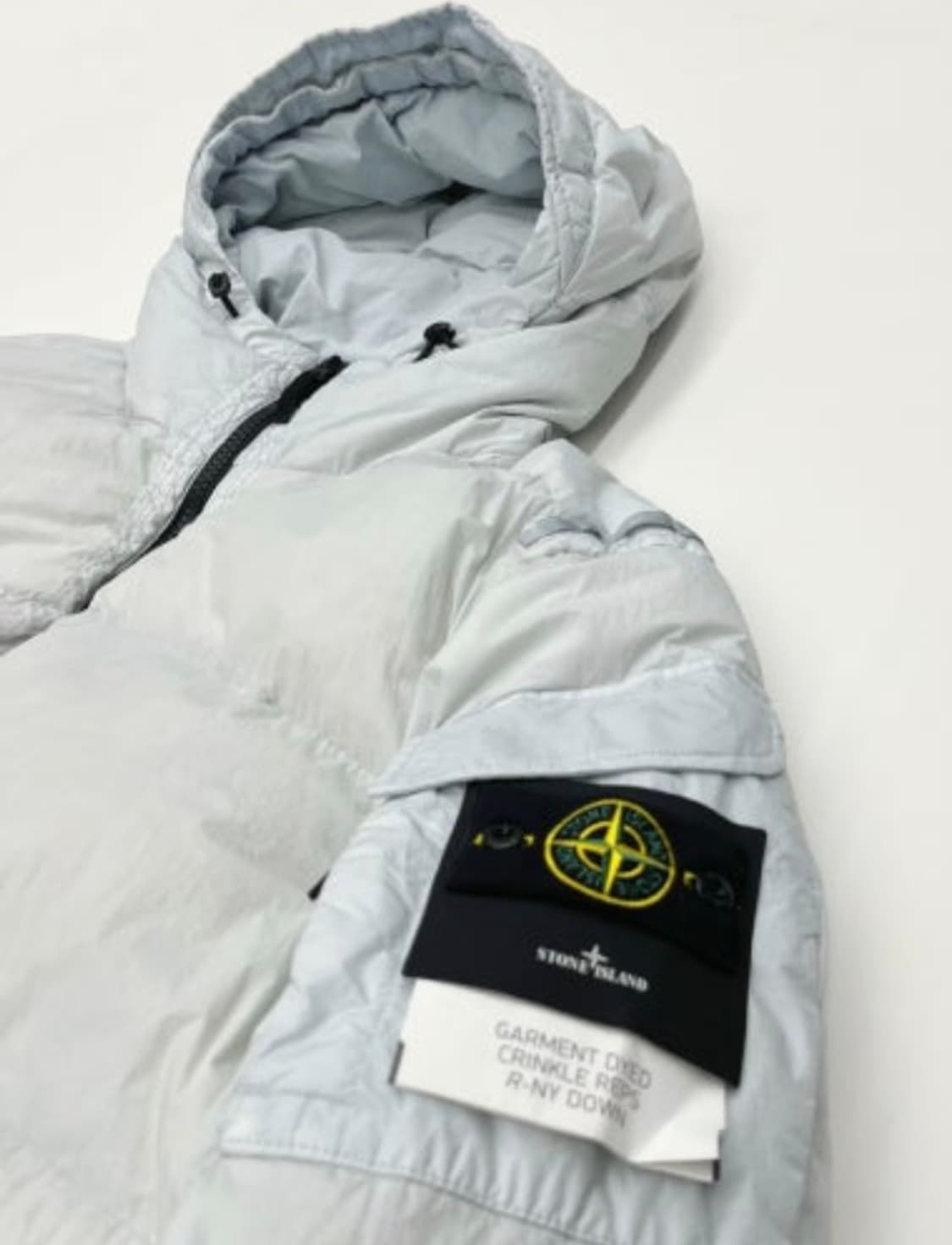 25FW 와펜 가먼트다이 크링클랩스 후드 패딩자켓 상품이미지2