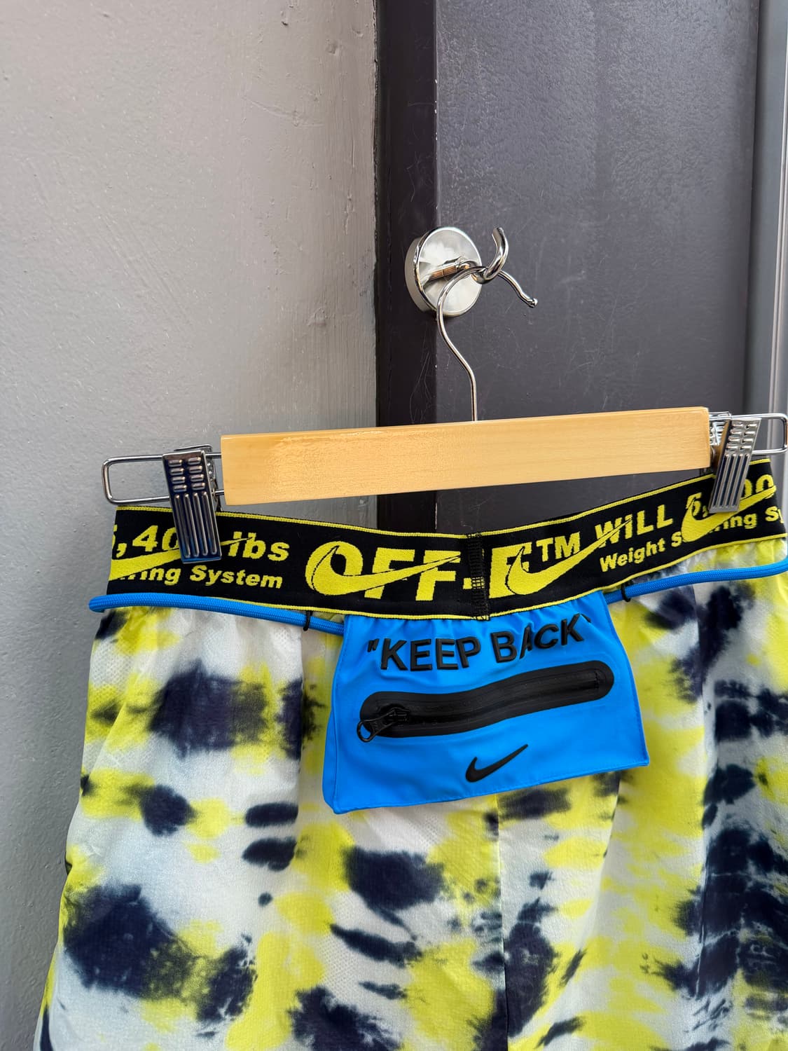 S/ 오프화이트x나이키 타이다이 러너 쇼츠팬츠 상품이미지7