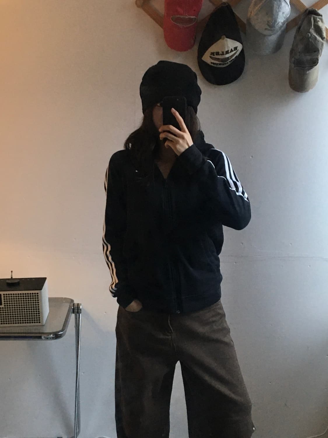 아디다스 삼선 사이드라인 후드집업 상품이미지1
