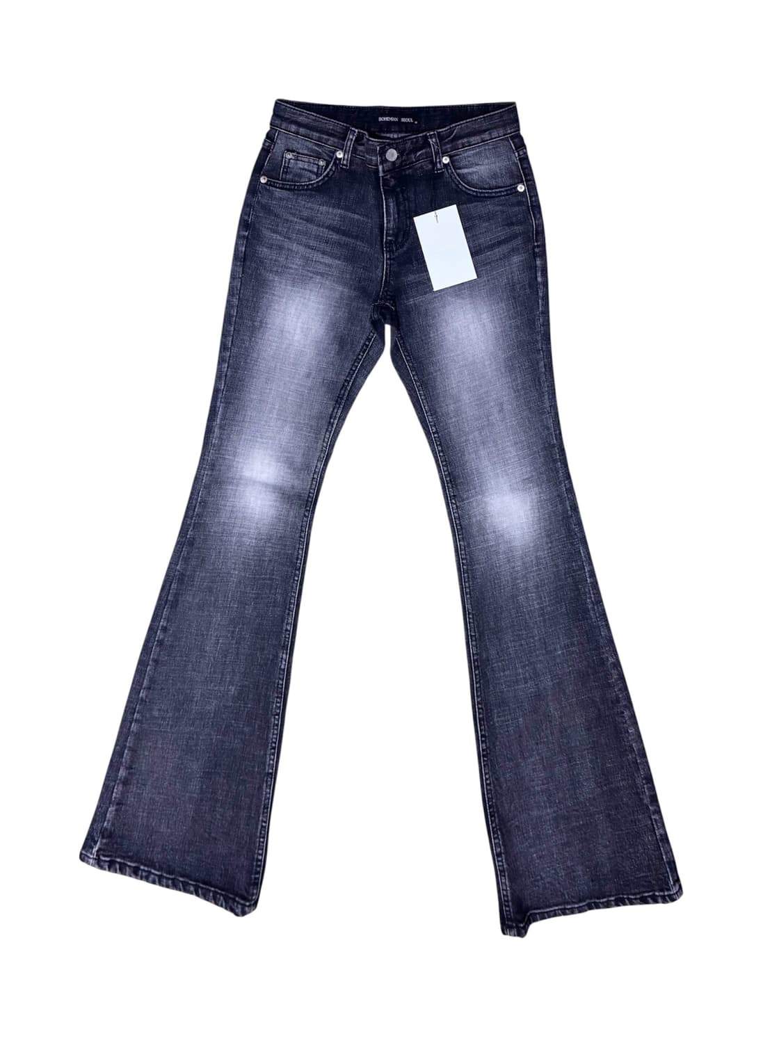 BOOTS CUT DENIM PANTS IN GRAY 상품이미지3