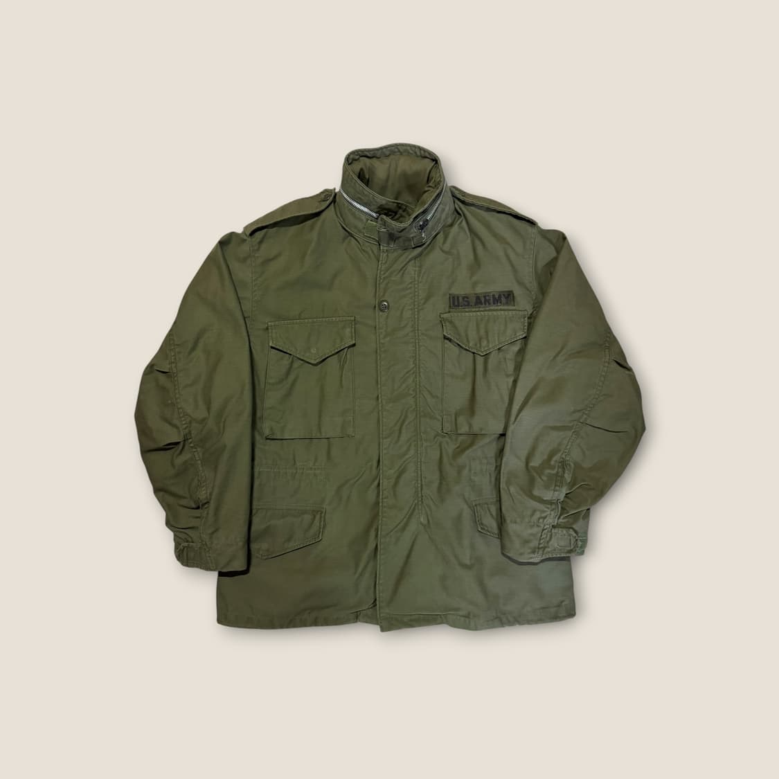 80s USA M-65 필드자켓 OG-107 M-Short 상품이미지1