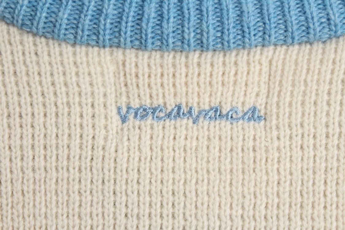 우먼FRRE 보카바카 스티치 니트 봄버 자켓 상품이미지8