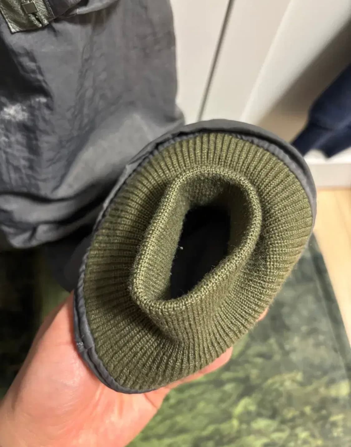 블랙아웃 ma-1 그레이 L사이즈 상품이미지4