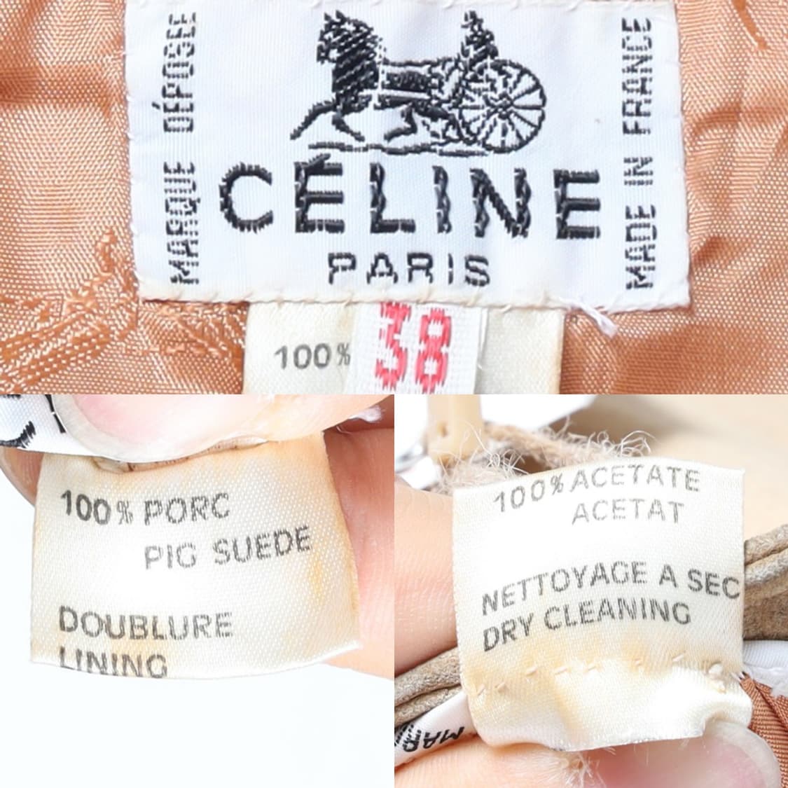 셀린느 Celine Pig Suede Vest   상품이미지9