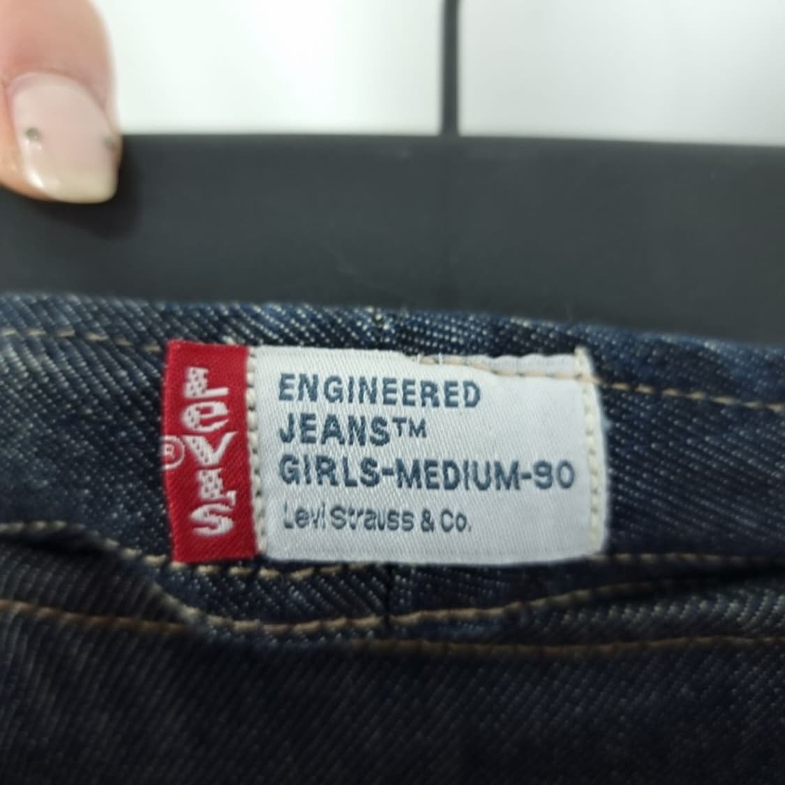 [리바이스] 엔지니어드 데님 미니스커트 M18911 상품이미지9