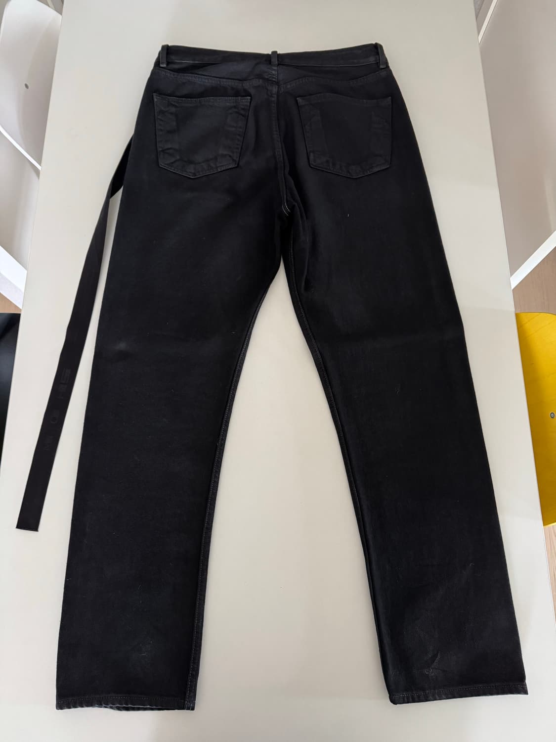 [31] 릭오웬스 다크쉐도우 데님 블랙 상품이미지2