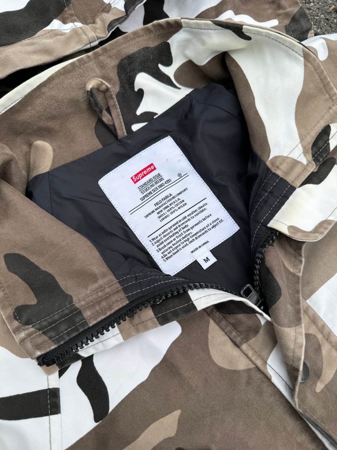 Supreme 13FW 슈프림 스노우 카모 필드 자켓 상품이미지2