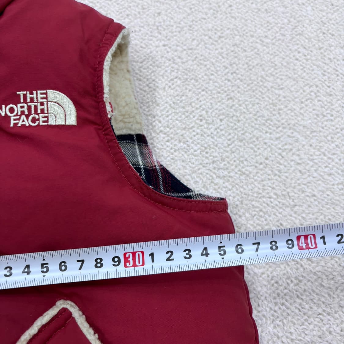 110 노스페이스 키즈 리버시블 조끼 0410E 상품이미지6