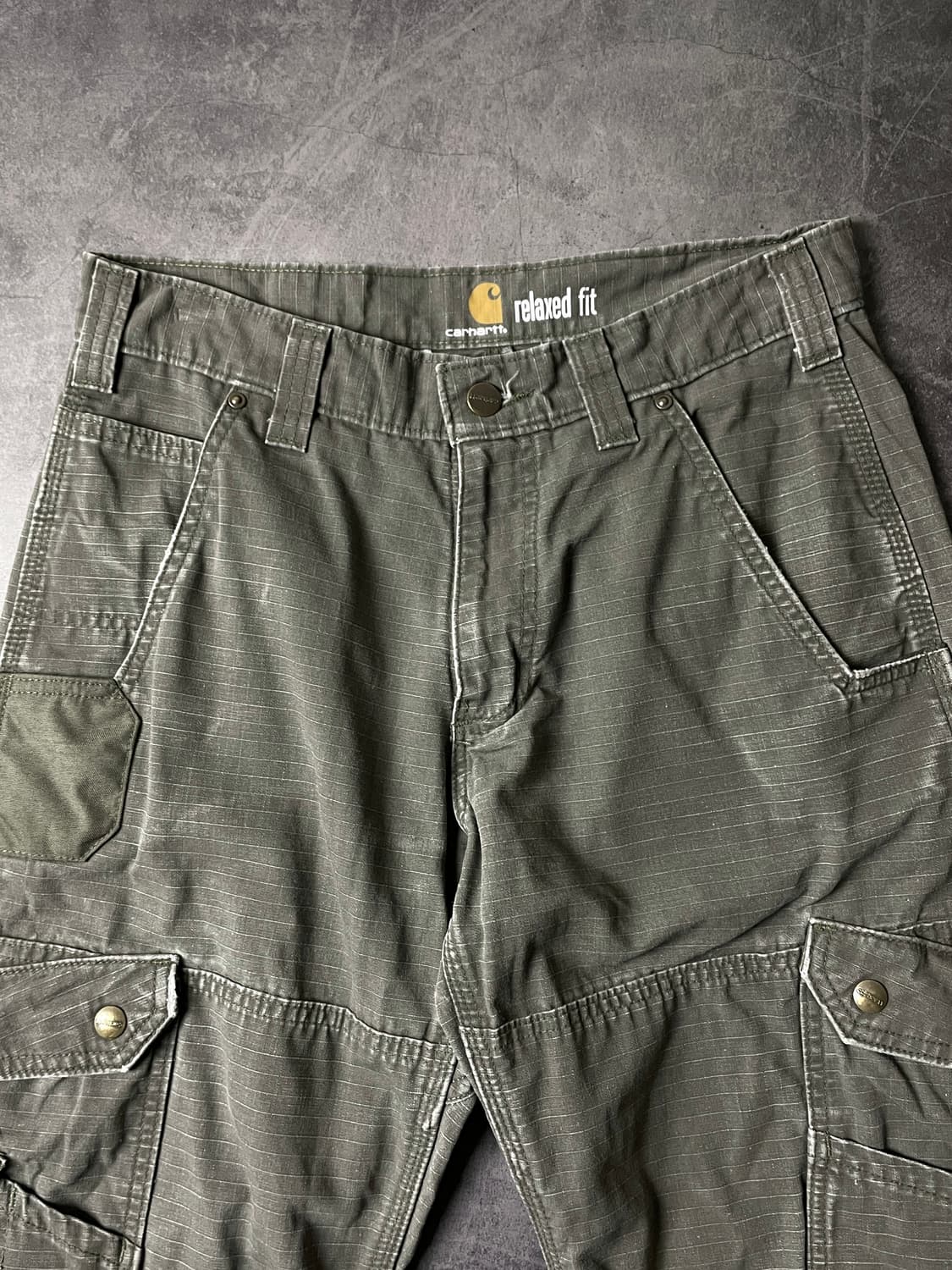 CARHARTT 칼하트 빈티지 카고 리프스탑 워크 팬츠 상품이미지2