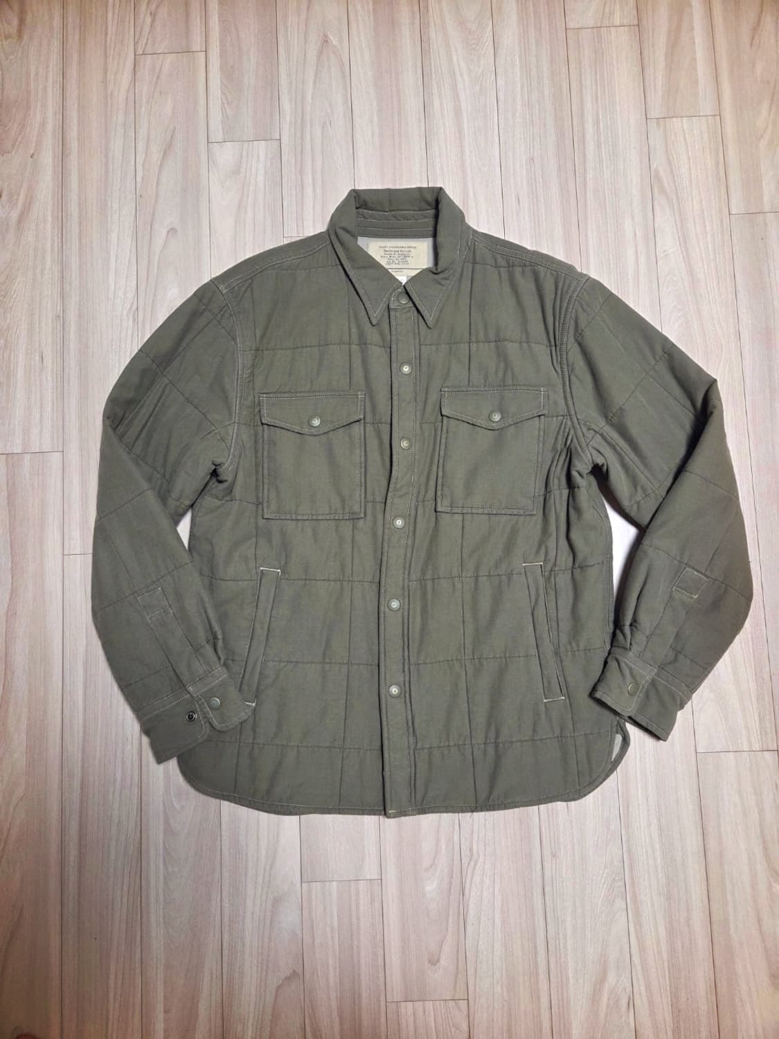 더블알엘 퀼팅 셔츠 자켓 RRL QUILTED SHIRT JACKET 상품이미지2