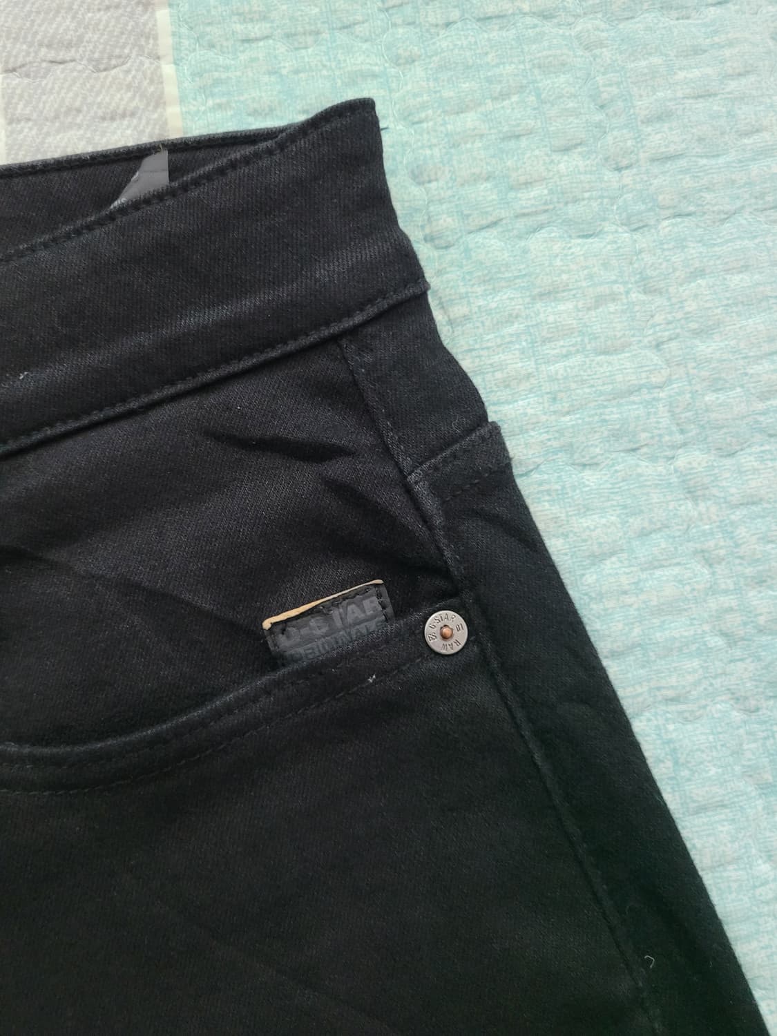지스타로우 G star raw. 리벤드 스판 스키니 블랙진. 30사이즈 상품이미지5