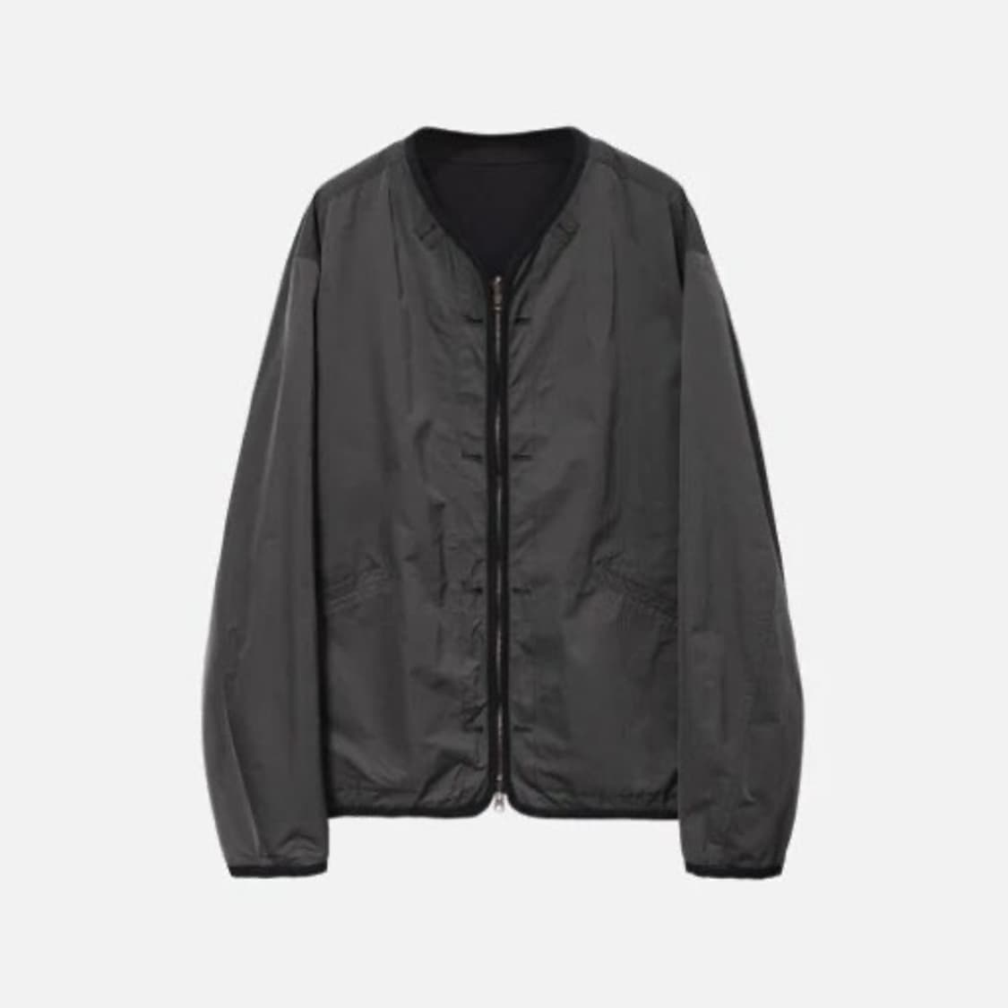 [M] 고낙 24fw 리버서블 라이너 자켓 머드 상품이미지1