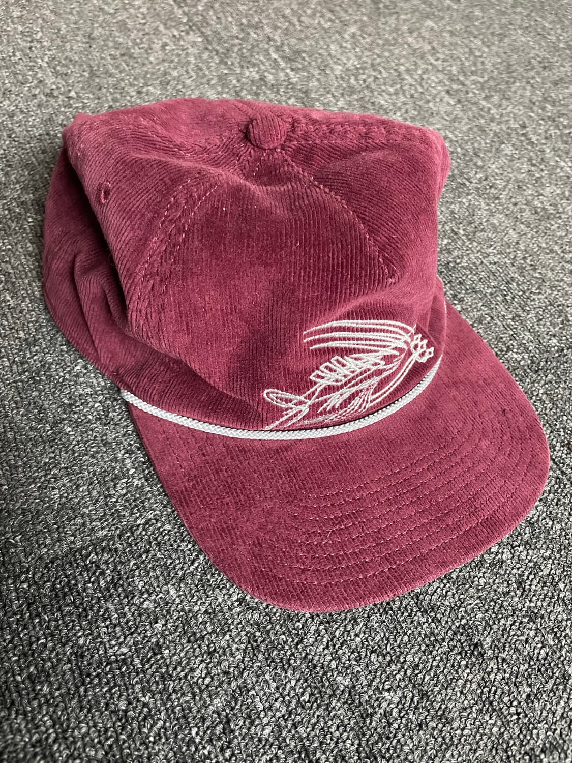 파타고니아 코듀로이 볼캡 트러커캡 버건디 상품이미지1