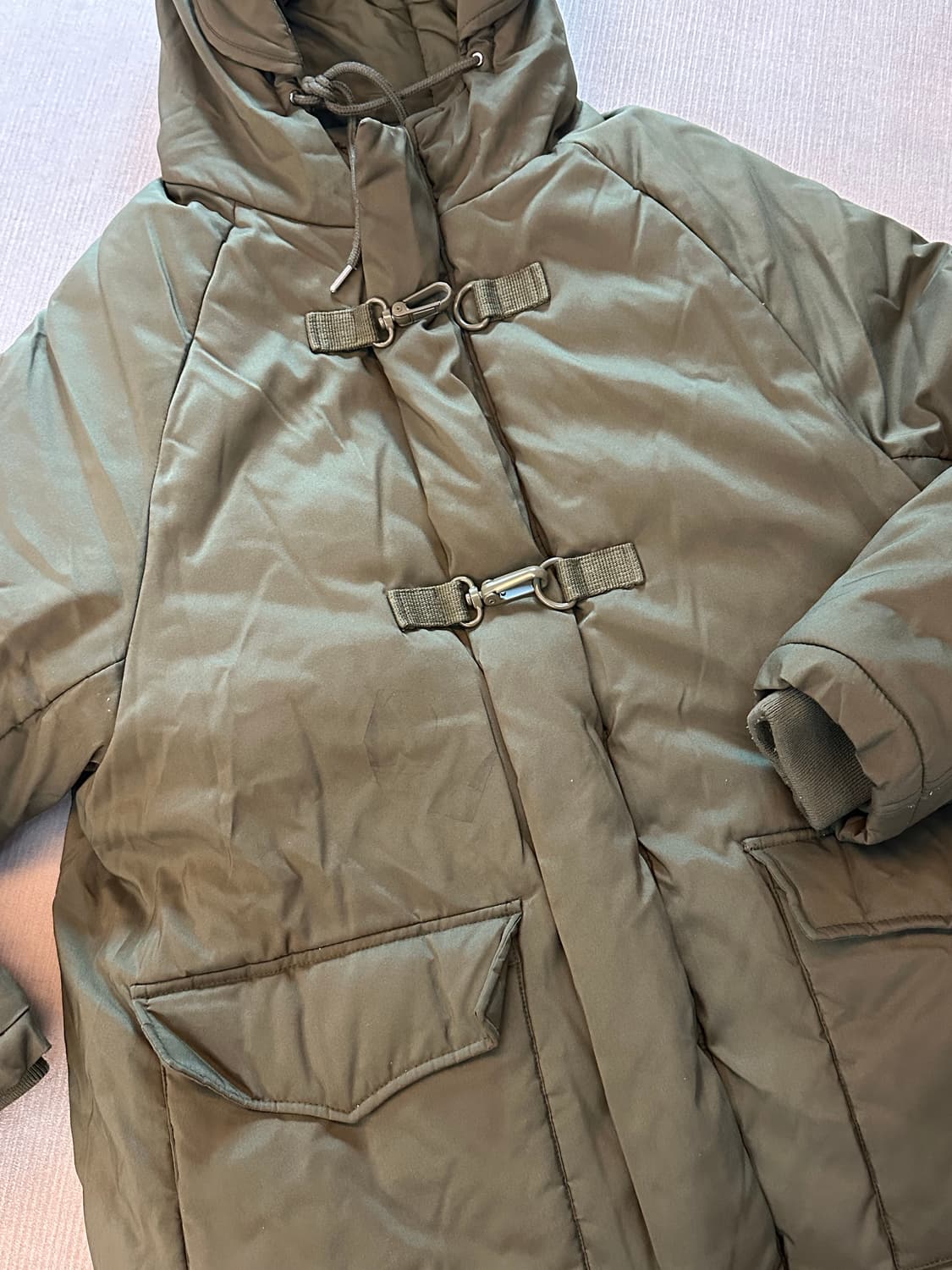 Mountain Adventure 카키 패딩 M 상품이미지3