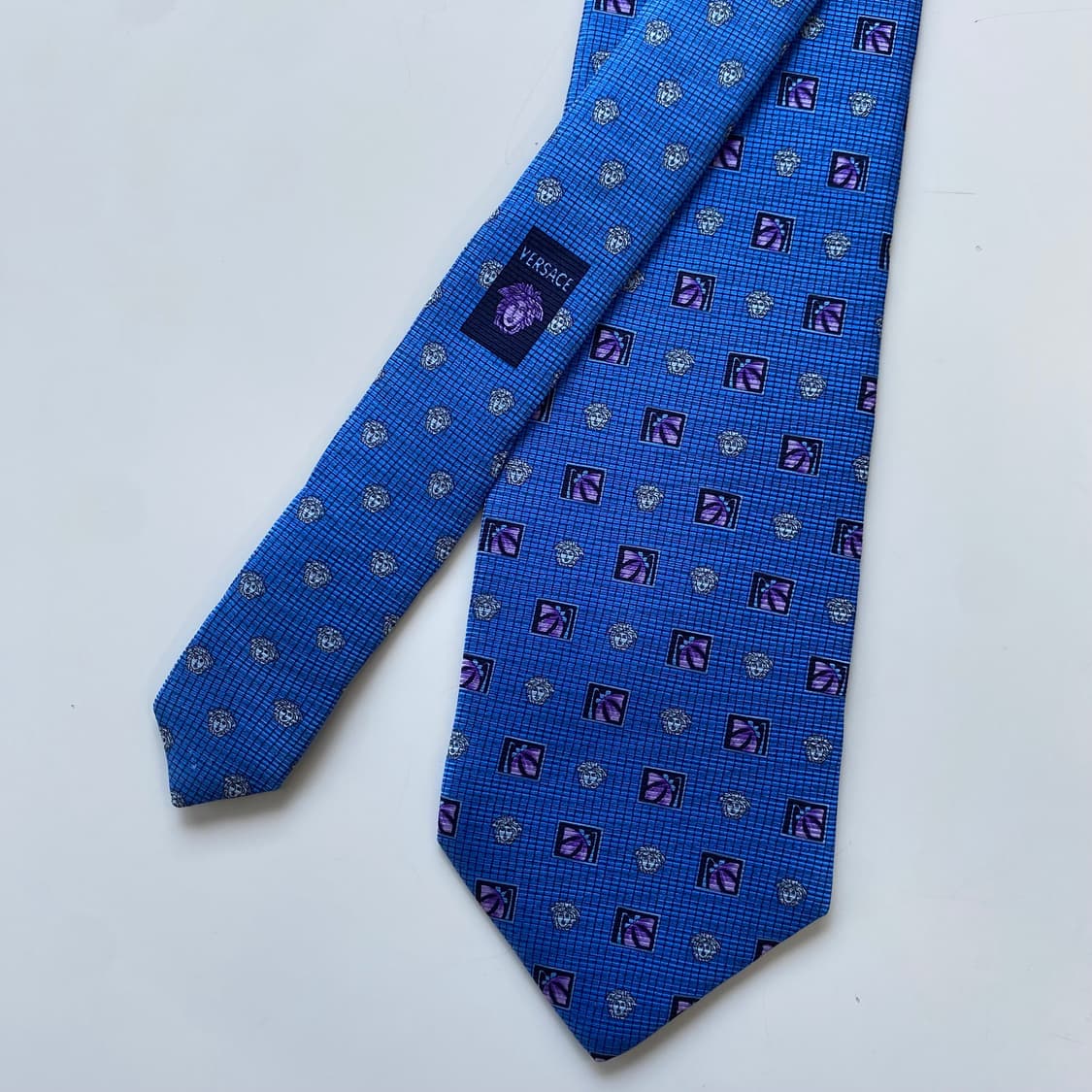 Gianni Versace 베르사체 모노그램 정품 명품넥타이 상품이미지2