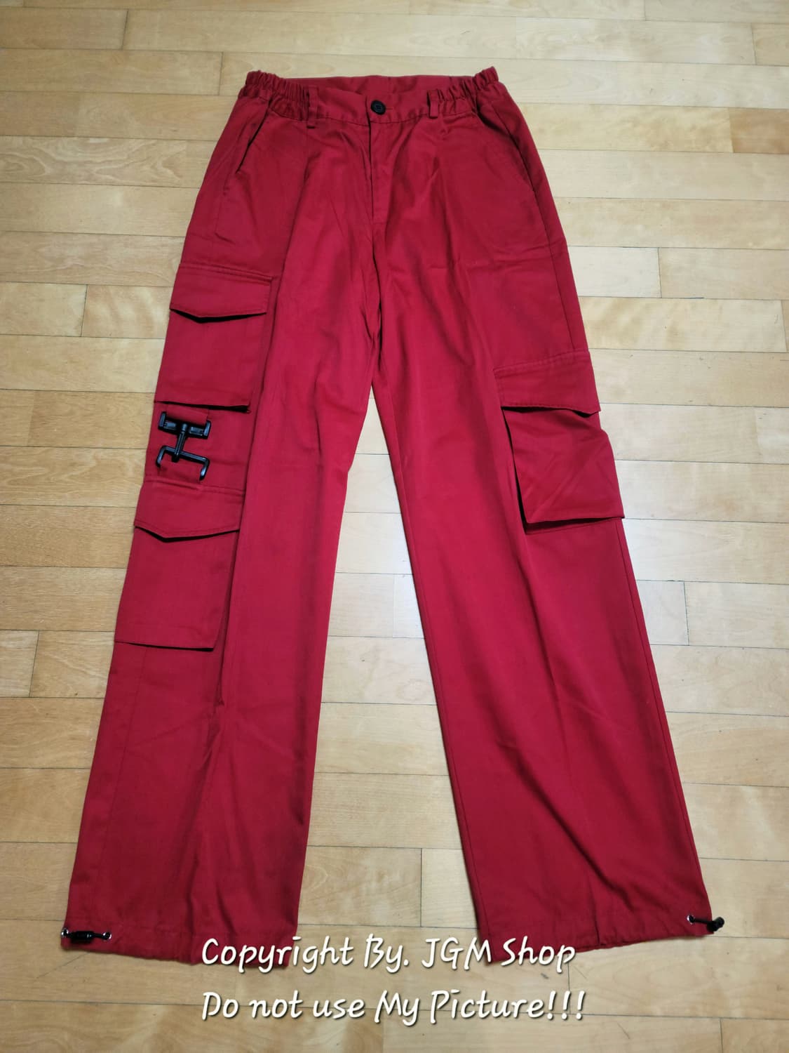ESC STUDIO 3포켓 카고 팬츠 레드 / OS <택포> 상품이미지1