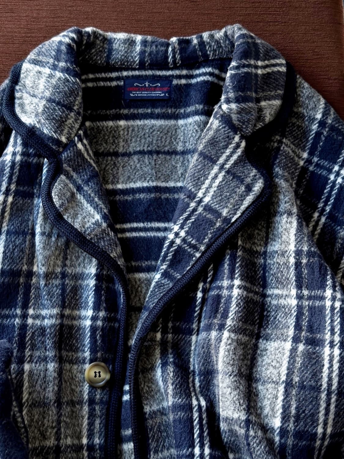 Brushed fabrci over  lounge jacket 상품이미지2