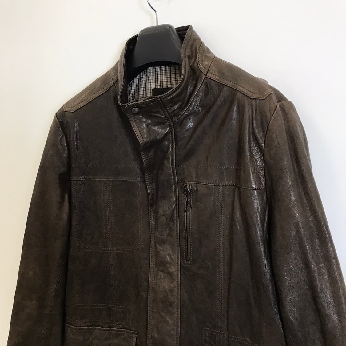 올젠 양가죽 빈티지 레더자켓 [105] 상품이미지2
