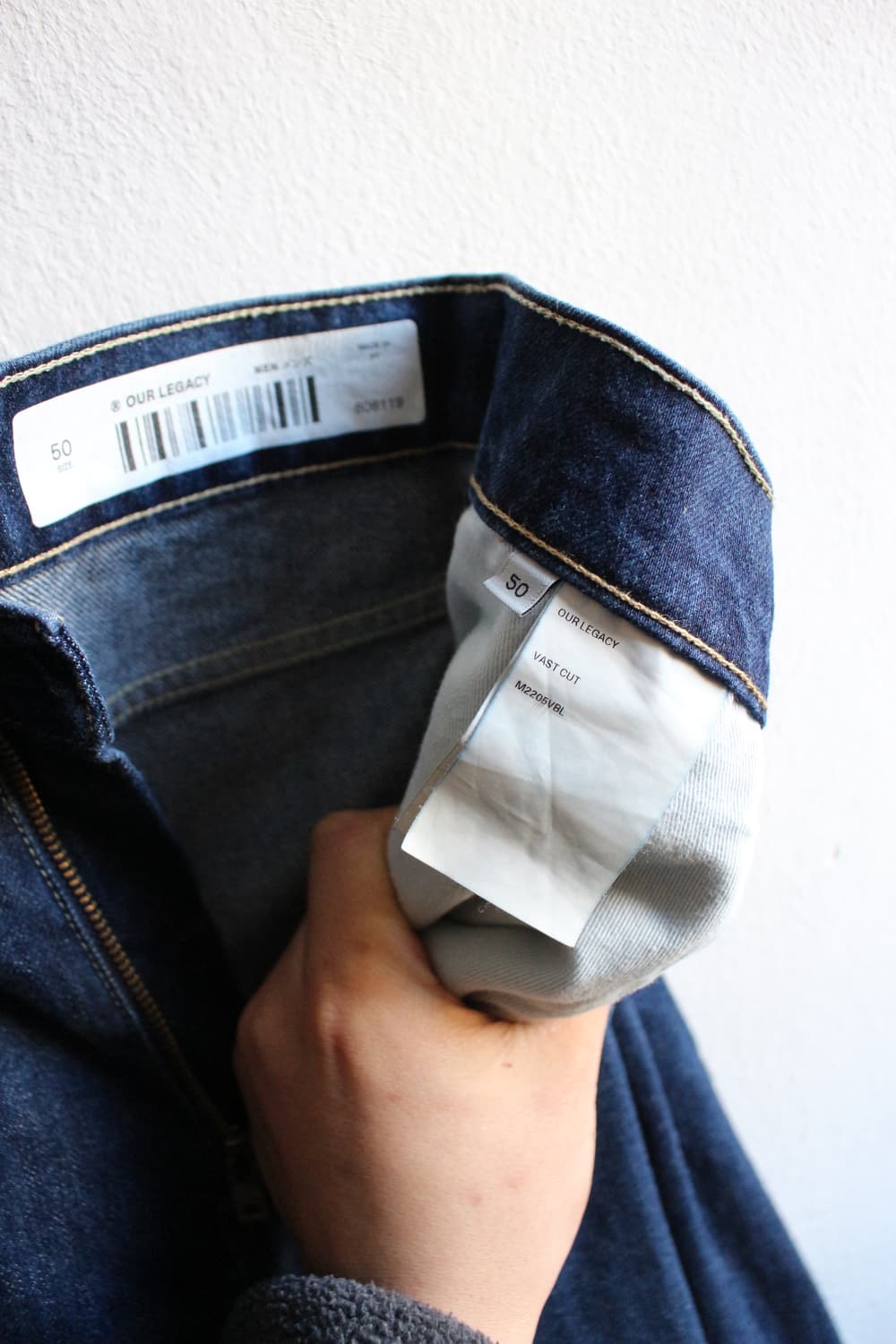 아워레가시 x 바이레도 바스트 컷 데님 팬츠 상품이미지10