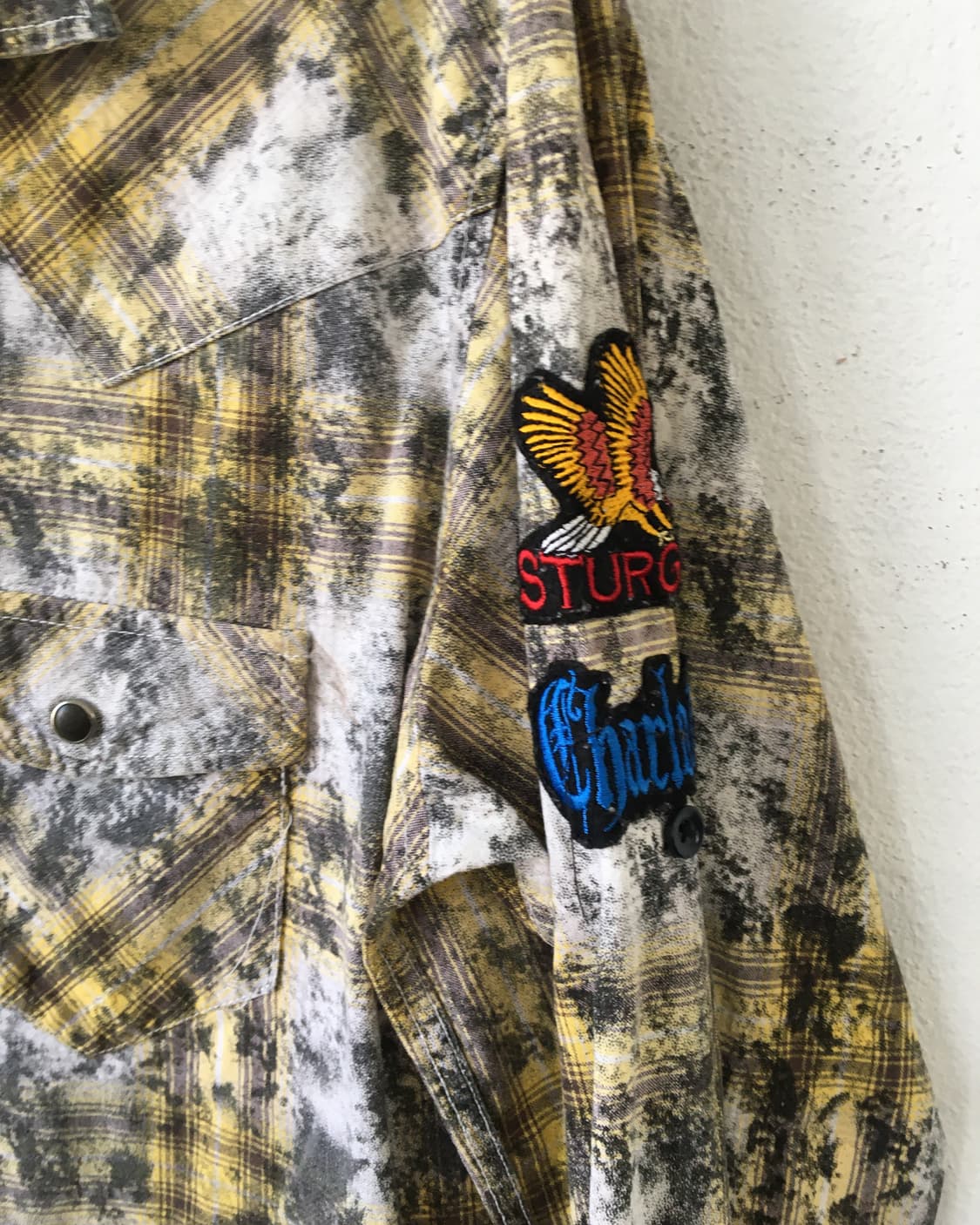 Patch point shirt 상품이미지4