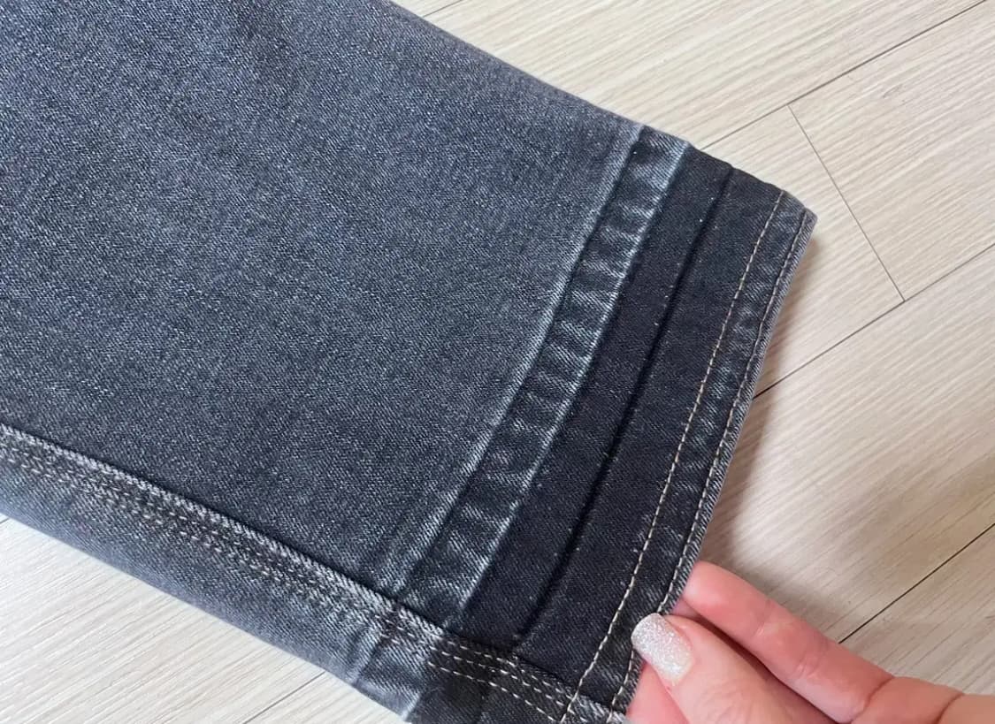 마른 55 텍달린 새상품 마인 기모 부츠컷 데님 청바지 슬랙스 타임 랑방 상품이미지9