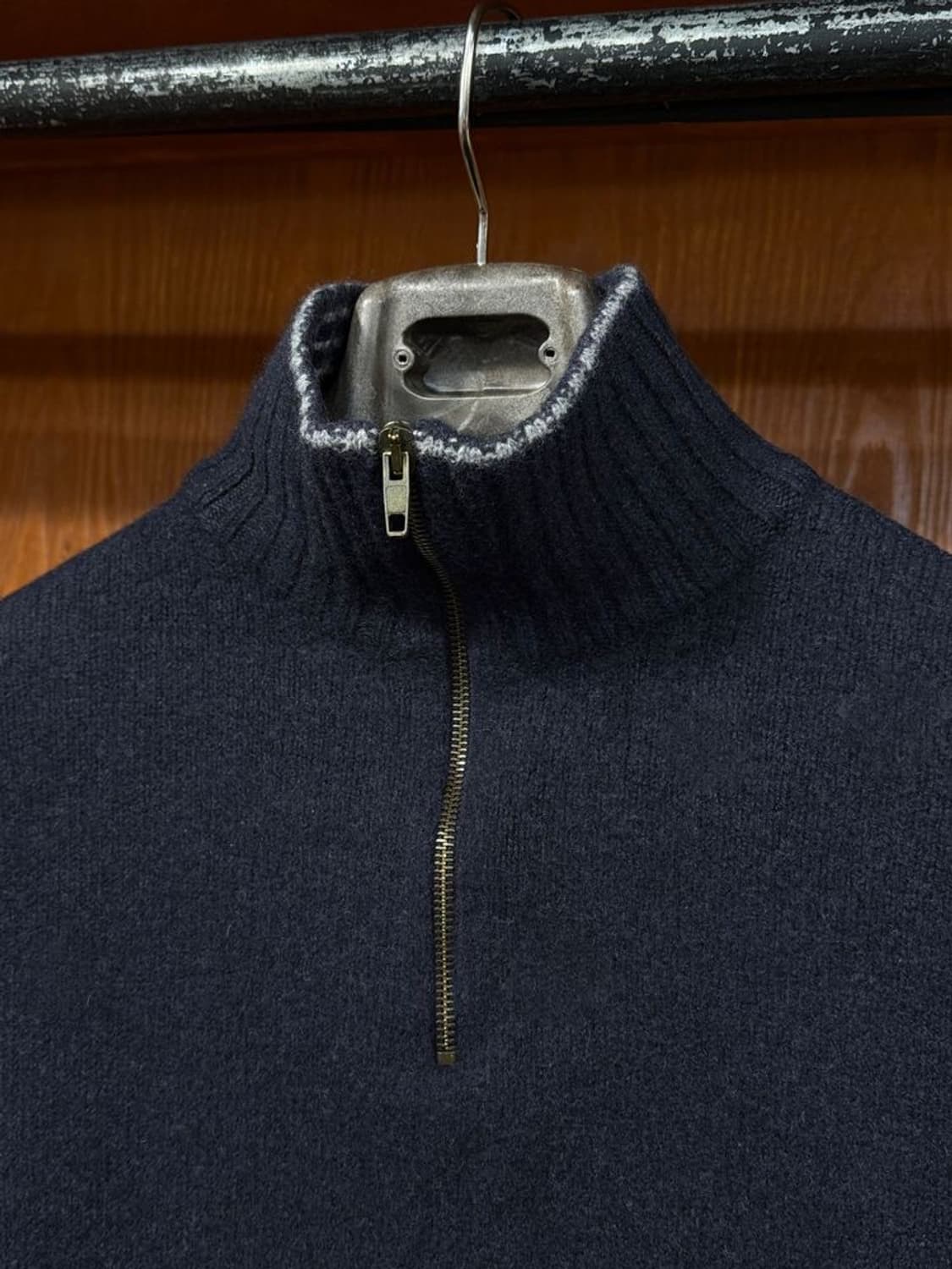 바니스뉴욕 쿼터 집업 니트 상품이미지3