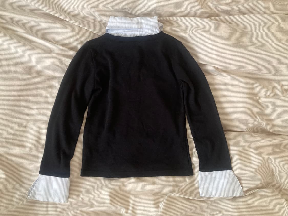 레이어드 셔츠 티 상품이미지2