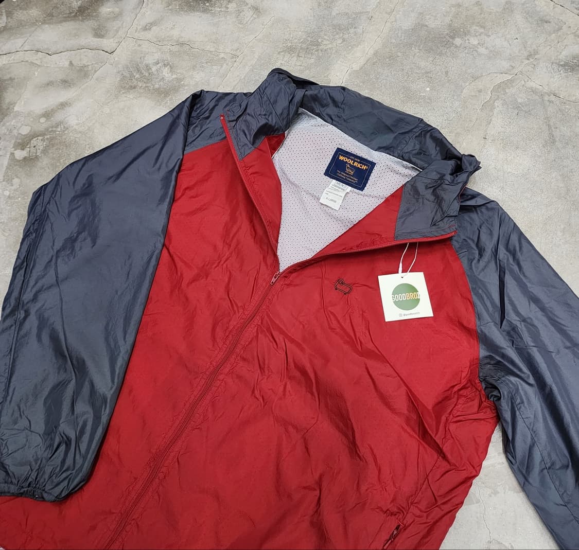 울리치 컬러블락 윈드 브레이커 바람막이 상품이미지4