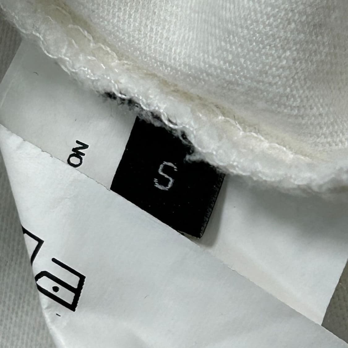 MAISON MINED 오버핏 반팔티 화이트 S 상품이미지4