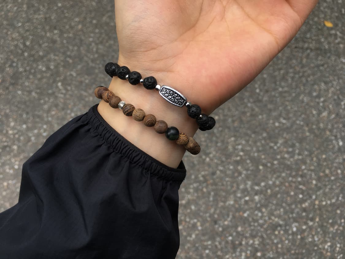 black stone bracelet 상품이미지3