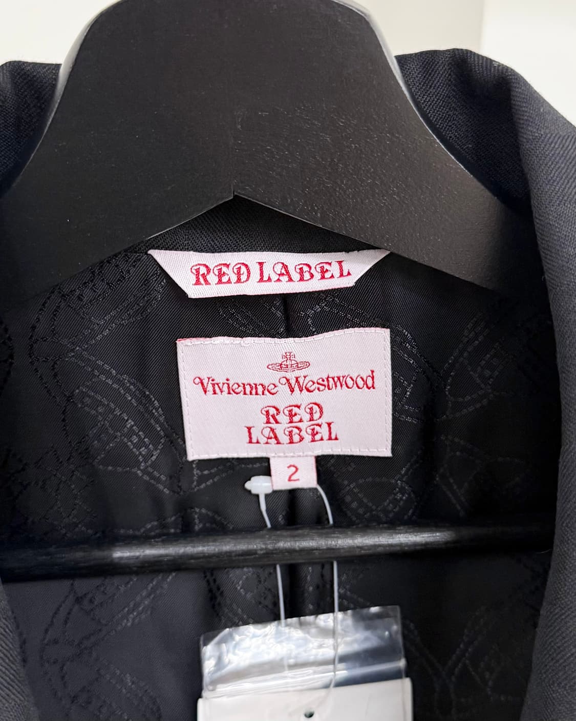 비비안웨스트우드 레드라벨 블랙 더블 브레스티드 자켓 상품이미지7